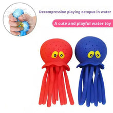 Load image into Gallery viewer, Baby Bath Toys Sponge Water Absorbing Octopus Squeezing Stress Relief Toys Summer Swimming Play Water Bath Toy for Children
