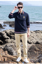 Load image into Gallery viewer, Thick Cotton Embroidered Polo Shirt
