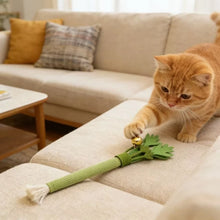 Load image into Gallery viewer, Cat Chew Toys Catnip Cat Teeth Cleaning Toy Interactive Self Playing Catnip Molar Stick Toys Bite Squeaky Cat Toy
