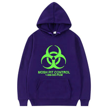 Load image into Gallery viewer, Homixide Gang Mosh Pit Control Hoodie Men Women Hip Hop Oversized Sweatshirt Playboi Carti Opium Merch Sweatshirt HXG Clothes
