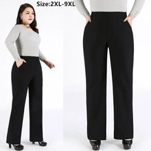 Load image into Gallery viewer, Elegant High Waisted Wide Leg Trousers
