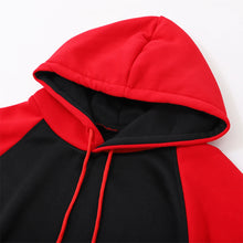 Load image into Gallery viewer, Color-Block Oversized Fleece Hoodie
