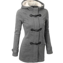 Load image into Gallery viewer, Women Basic Jackets 2025 Autumn Women's Overcoat Zipper Causal Outwear Coat Female Hooded Coat Casaco Feminino Ladies Jacket
