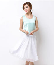 Load image into Gallery viewer, Silk Pleated High Waist Midi
