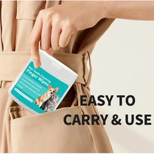 Load image into Gallery viewer, Pet Cleaning Products Disposable Finger Toothbrush Pet Teeth Cleaning Finger Covers Wet Wipes Dog and Cat Oral Cleaning
