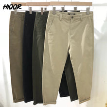 Load image into Gallery viewer, Korean Casual Elastic Cargo Pants
