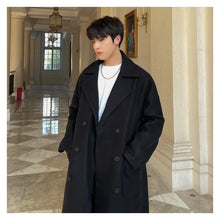 Load image into Gallery viewer, Winter Woolen Long Trench Coat
