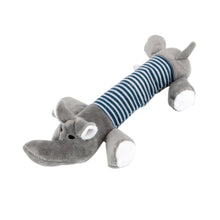 Load image into Gallery viewer, Fit for All Pets Dog Cat Fleece Toys Popular Squeak Chew Sound Dolls Elephant Duck Pig Pet Funny Plush Toys
