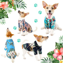 Load image into Gallery viewer, Hawaiian Print Breathable Dog Shirt
