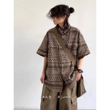 Load image into Gallery viewer, Ethnic Casual Beach Shirt Men
