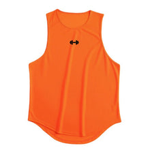 Load image into Gallery viewer, Summer Tank Top Mens Gym Fitness Training Clothing Quick Dry Silm Fit Bodybuilding Sleeveless Shirts Men Fashion Basketball Vest
