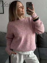 Load image into Gallery viewer, Cozy Winter Loose Knit Sweater
