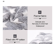 Load image into Gallery viewer, Flannel Pet Sleeping Mat Dog Bed Cat Litter Puppy Bed Dog Sofa Lovely Mattress Cushion for Small Large Dog Blanket For Winter
