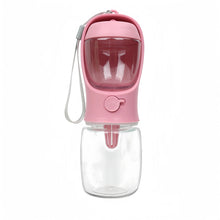 Load image into Gallery viewer, Portable Dog Cat Water Bottle with Storage Food and Water Container for Puppy Pets Dogs Feeder Bowl Outdoor Travel Pet Supplies
