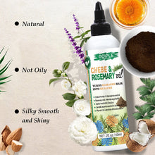 Load image into Gallery viewer, Hair Care 5pcs Rosemary &amp; Chebe Oil Men and Women Dry Frizzy Hair Moisturize Nourish Products Chebe Butter &amp; Powder with Serum
