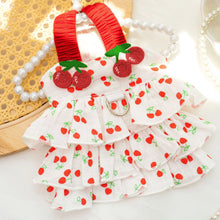 Load image into Gallery viewer, Pet Dress for Dogs &amp; Cats - Layered Cake Style Printed Clothes, Small Medium Breed Apparel, Adorable Summer Outfit
