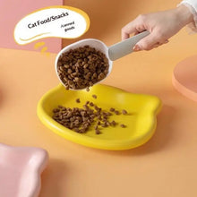 Load image into Gallery viewer, Pastel Cat Head Feeding Dish

