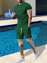 Load image into Gallery viewer, Travel Polo Short Set
