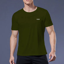 Load image into Gallery viewer, Men's Fitness Gym T Shirts 2020 Shirt Homme Running Men Designer Quick Dry T-Shirts Running Slim Fit Tops Tees Sport Muscle Tee
