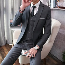 Load image into Gallery viewer, British Style Three Piece Suit
