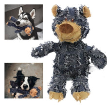 Load image into Gallery viewer, Pet Teddy Bear Soundmaking Toy Plush Interactive Dog Toys Grinding Cleaning Teeth Anti Bite Abreact Plaything Bear Pets Supplies
