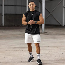 Load image into Gallery viewer, NEW Summer Fitness Sports Tank Top Men Breathable Loose Mesh Training Sleeveless T-shirt Quick Drying vest male Fitness Clothing
