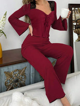Load image into Gallery viewer, Soft Knit Autumn Pajama Set
