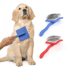 Load image into Gallery viewer, Pet Grooming Hair Remover Brush Manual Household Beauty Hairbrush Long Handle Professional Reusable Pet Grooming Supplies
