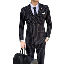 Load image into Gallery viewer, Modern Double Breasted Business Suit
