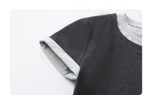 Load image into Gallery viewer, Color Contrast Patchwork Sport Tee
