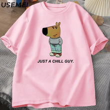 Load image into Gallery viewer, Chill Meme Graphic Cotton Tee
