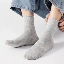 Load image into Gallery viewer, Plus Size Cotton Crew Socks
