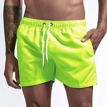 Load image into Gallery viewer, Swim Trunks Swim Shorts for Men Quick Dry Board Shorts Bathing Suit Breathable Drawstring With Pockets for Surfing Beach Summer
