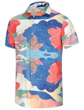 Load image into Gallery viewer, Tropical Print Button Shirt
