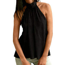Load image into Gallery viewer, Women's Halter Tops Casual Loose Fit Stylish Solid Color Sleeveless Vest Suitable for Summer
