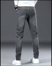 Load image into Gallery viewer, Slim Light Wash Denim Jeans
