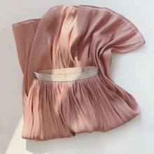 Load image into Gallery viewer, Elegant Pleated A-Line Midi Skirt
