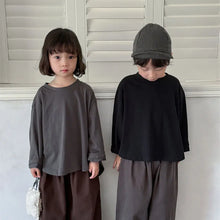 Load image into Gallery viewer, Kids Solid Long Sleeve Tee
