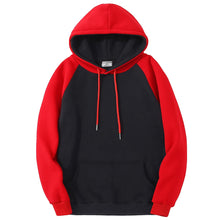 Load image into Gallery viewer, Color-Block Oversized Fleece Hoodie
