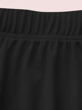 Load image into Gallery viewer, Casual Shorts Women 2024 New Summer Simple Comfortable Elastic Waist Cool Breathable Solid Color Casual Sports Five Quarter Pant
