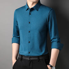 Load image into Gallery viewer, Mulberry Silk Blend Slim Shirt
