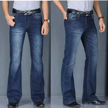 Load image into Gallery viewer, Flared Jeans Loose Men Jeans
