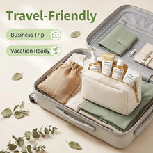 Load image into Gallery viewer, Centella Asiatica Travel Face Skin Care Kit: Serum,Cleansing Oil,Moisturizing Toner,Cleaner Foam,Soothing Cream,Skincare Set
