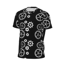 Load image into Gallery viewer, Gym T Shirt For Men Steampunk Design T-Shirts Fashion Wonderful Clockwork Vintage Summer Tees O Neck Streetwear Design Tops
