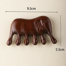 Load image into Gallery viewer, New Wooden Massage Wood Massager Comb Scalp Head Oil Massager Scalp Hair Comb Tools AMS01

