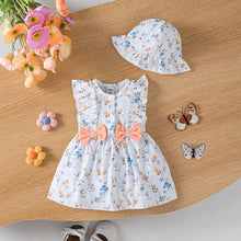 Load image into Gallery viewer, Cute Ruffled Baby Dress Set
