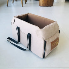Load image into Gallery viewer, Dog Car Seat Bed Car Central Dog Car Seat Bed Portable Dog Carrier for Small Dogs Cats Safety Travel Bag Dog Accessories
