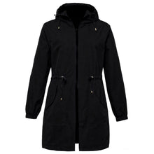 Load image into Gallery viewer, Women Trench Coat New Spring Autumn Jacket Casual Long Sleeve Hooded Mid Long Windbreaker Female Overcoat High-Quality Coats

