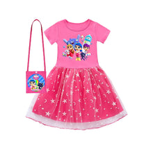 Load image into Gallery viewer, Rainbow Princess Cute Girls Dress
