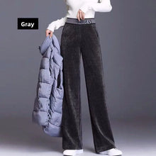Load image into Gallery viewer, Corduroy Wide Leg Casual Pants
